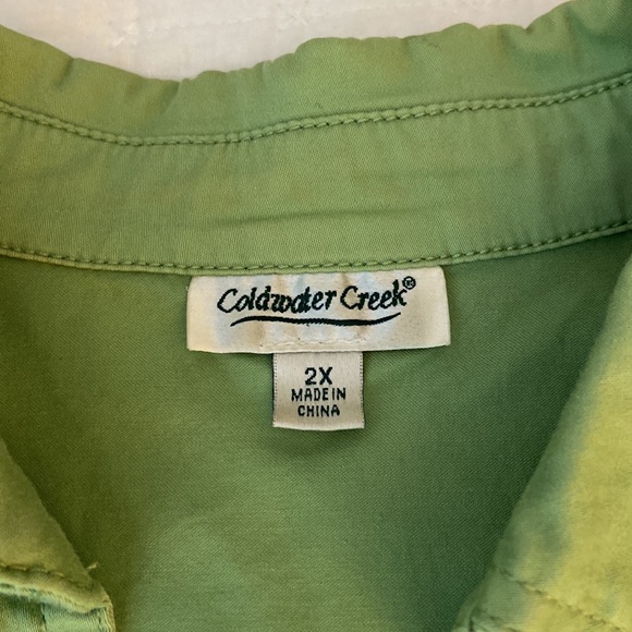 Womens 2X green jacket - Picture 3 of 7